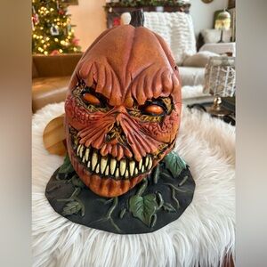 Scary pumpkin mask